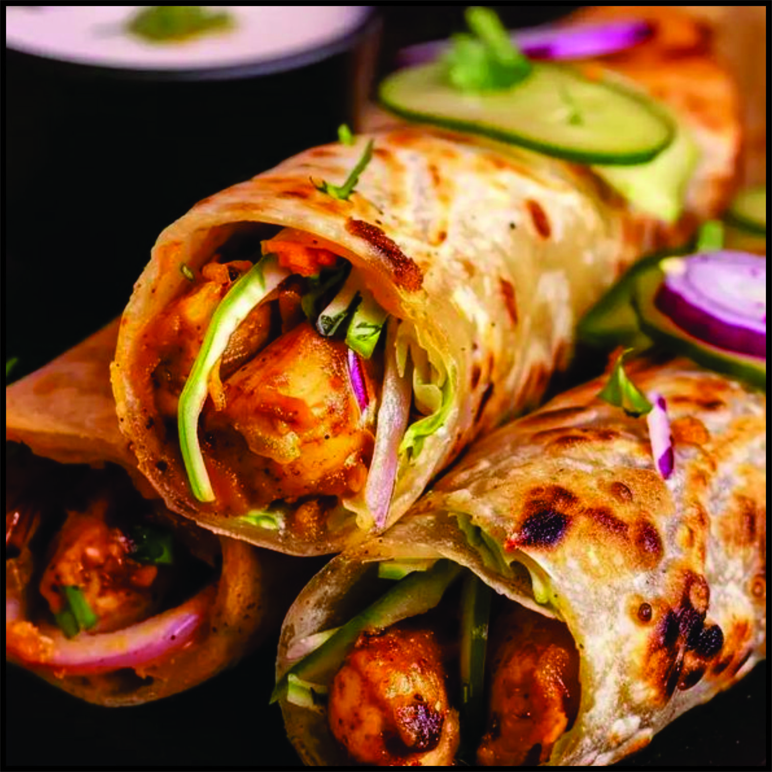 zinger paratha roll